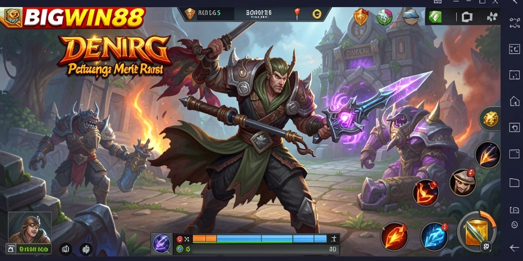 Gameplay RPG yang seru dan mendebarkan di BIGWIN88.