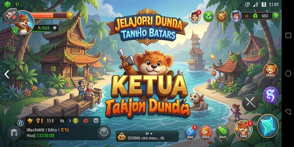 Screenshot gameplay KETUA menampilkan pengalaman Open World yang imersif.