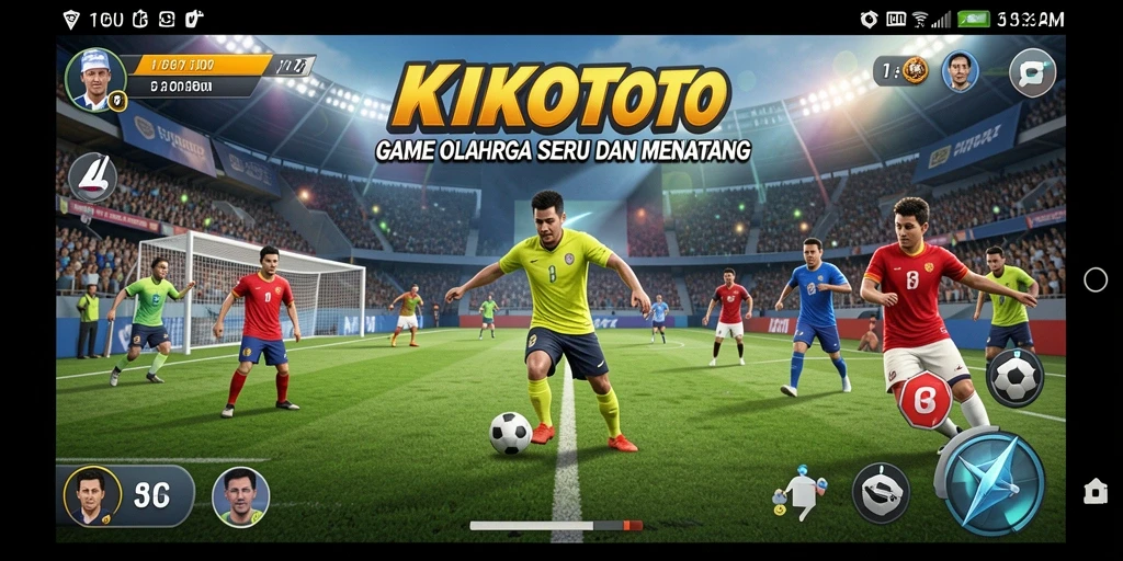 Tampilan grafis yang menakjubkan dalam gameplay KIKOTOTO yang mendebarkan.