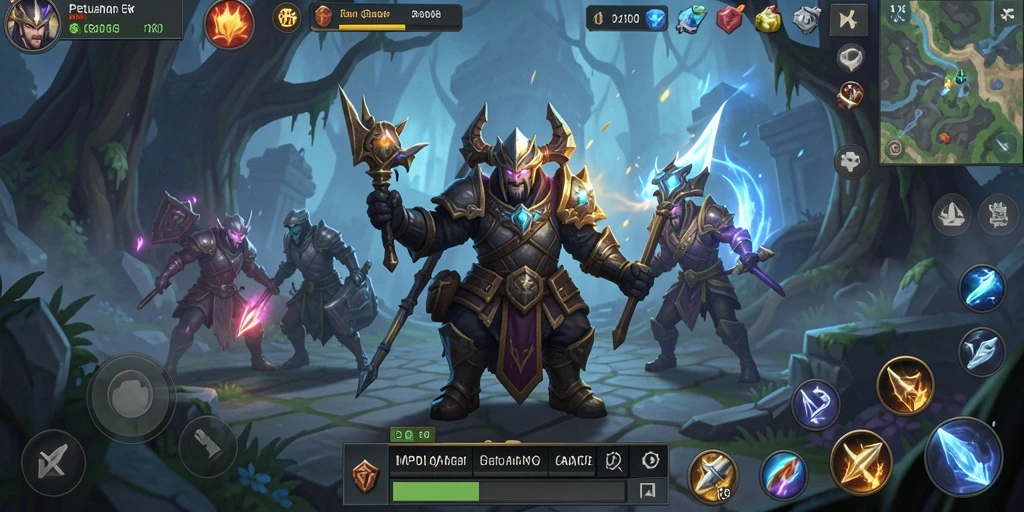 Tampilan gameplay MPOID yang mendebarkan dan penuh aksi.