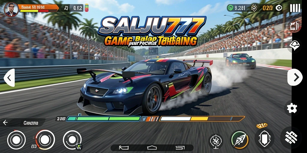 Screenshot gameplay SALJU777 yang mendebarkan dan penuh adrenalin.