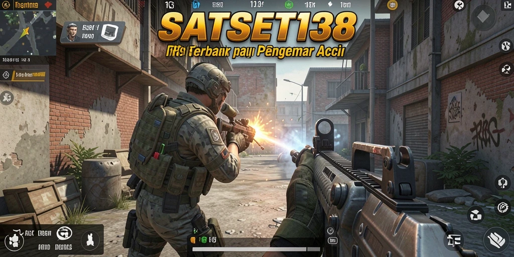 Tampilan gameplay SATSET138 yang menegangkan dan penuh aksi.