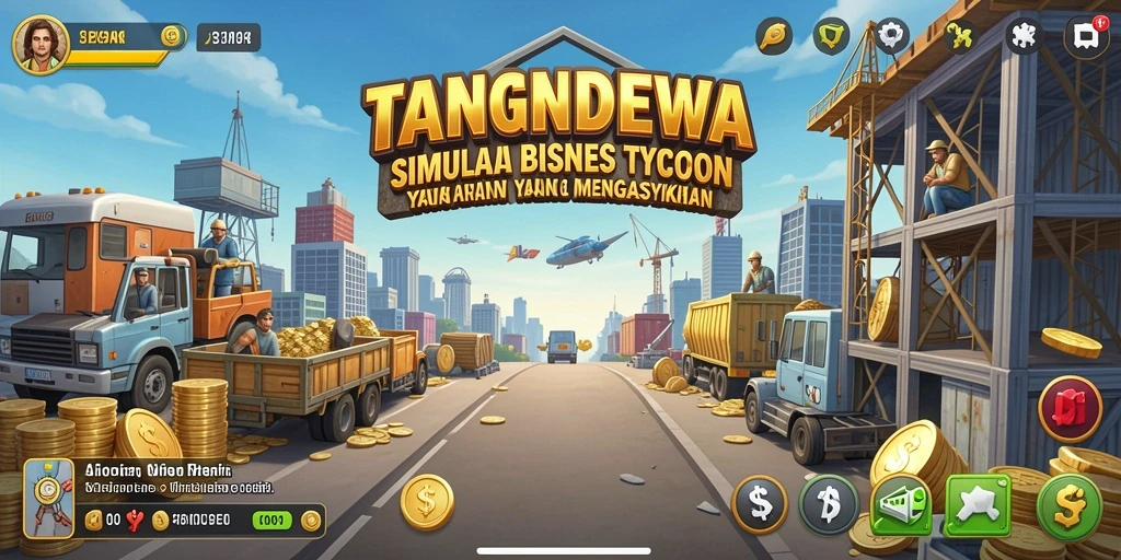 Tangkapan layar menunjukkan gameplay seru di TANGANDEWA.